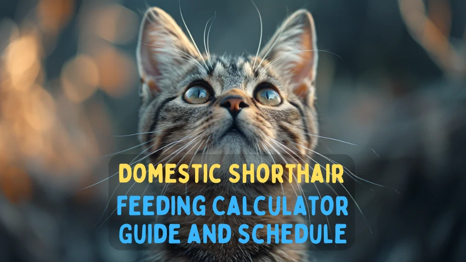 Domestic Shorthair Feeding Calculator – Chart and Schedule