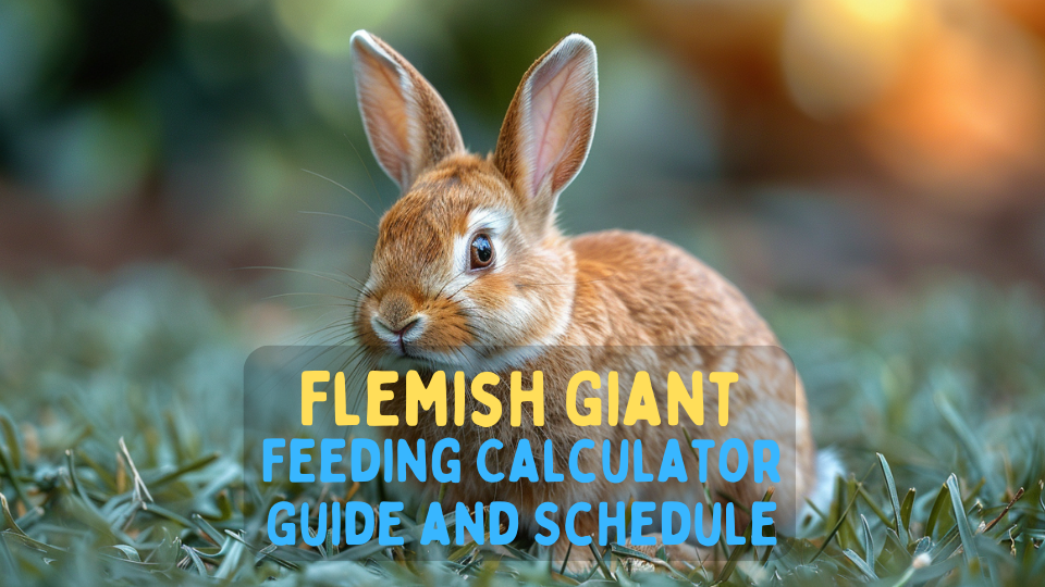 Flemish Giant Feeding Calculator – Chart and Schedule