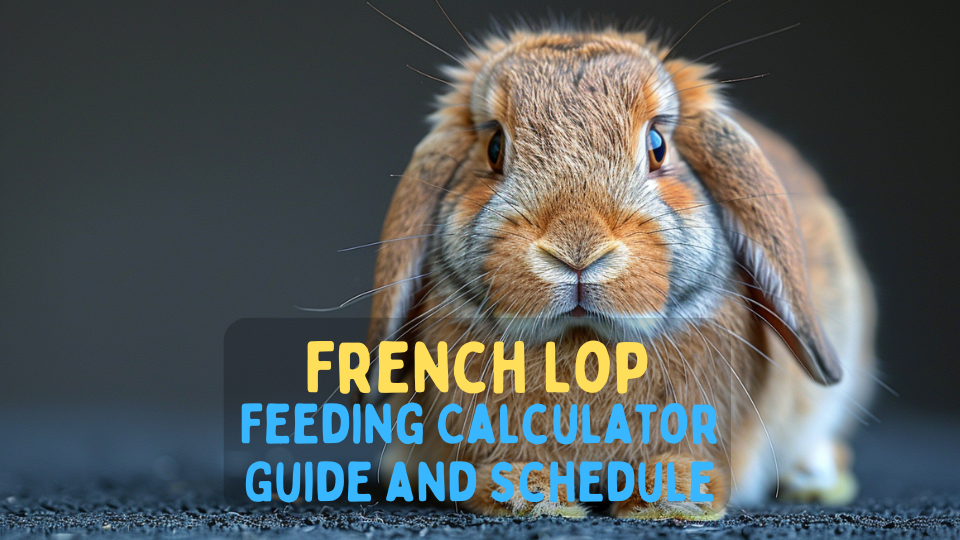 French Lop Feeding Calculator – Chart and Schedule