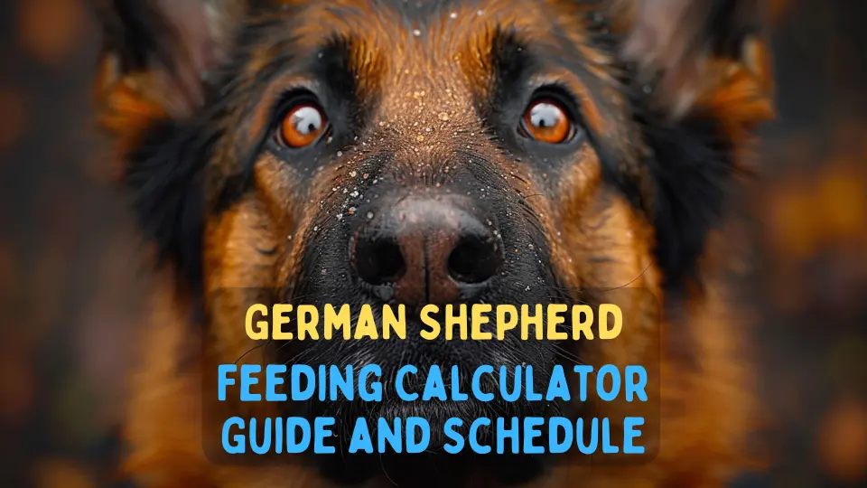German Shepherd Feeding Calculator – Chart and Schedule