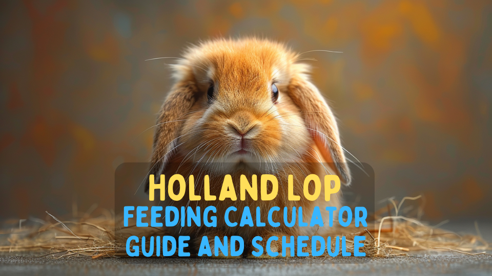 Holland Lop Feeding Calculator – Chart and Schedule