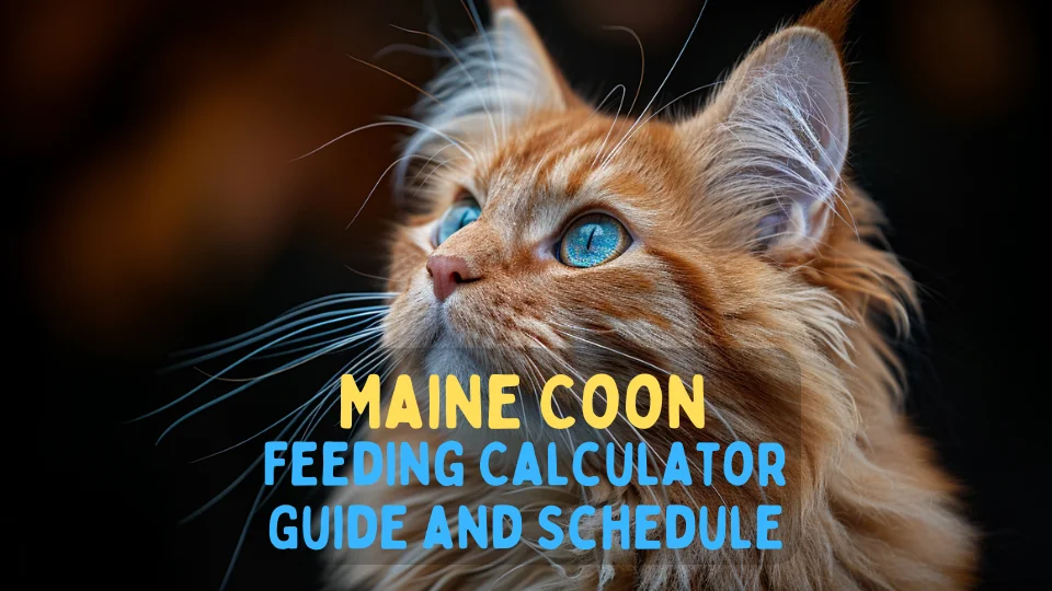 Maine Coon Feeding Calculator – Chart and Schedule