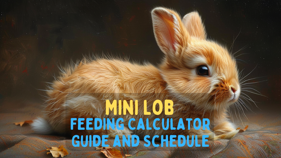 Mini Lop Feeding Calculator – Chart and Schedule