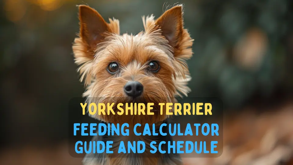 Yorkshire Terrier Feeding Calculator – Chart and Schedule