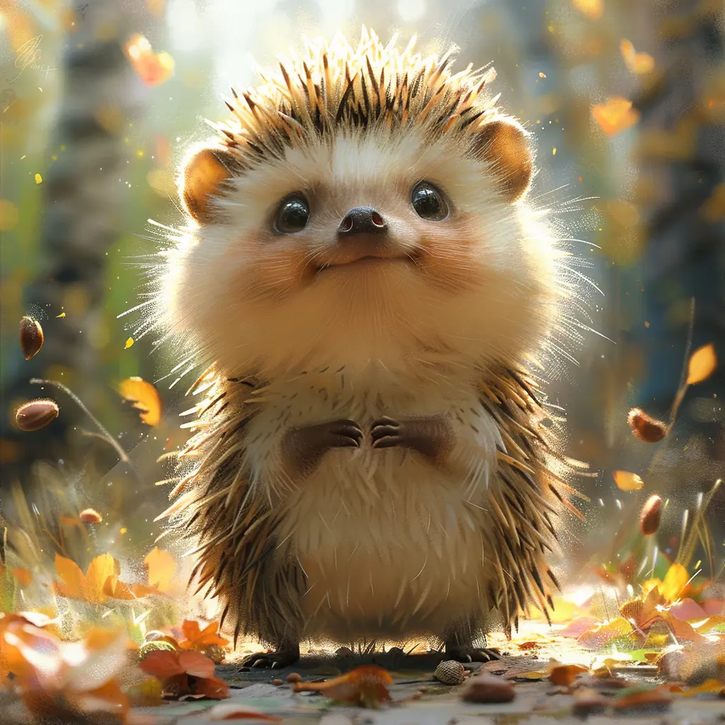 hedgehog feeding
