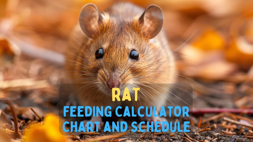 rat feeding calculator