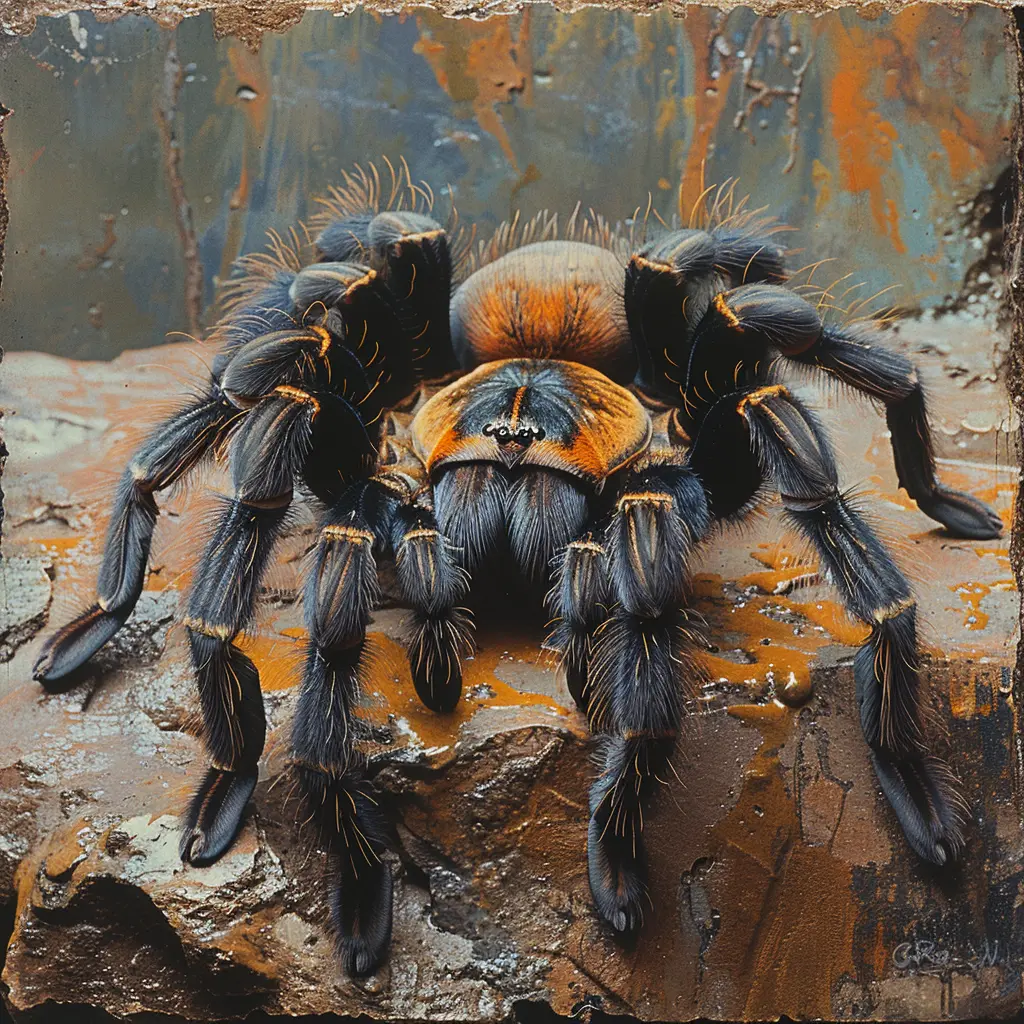 tarantula feeding